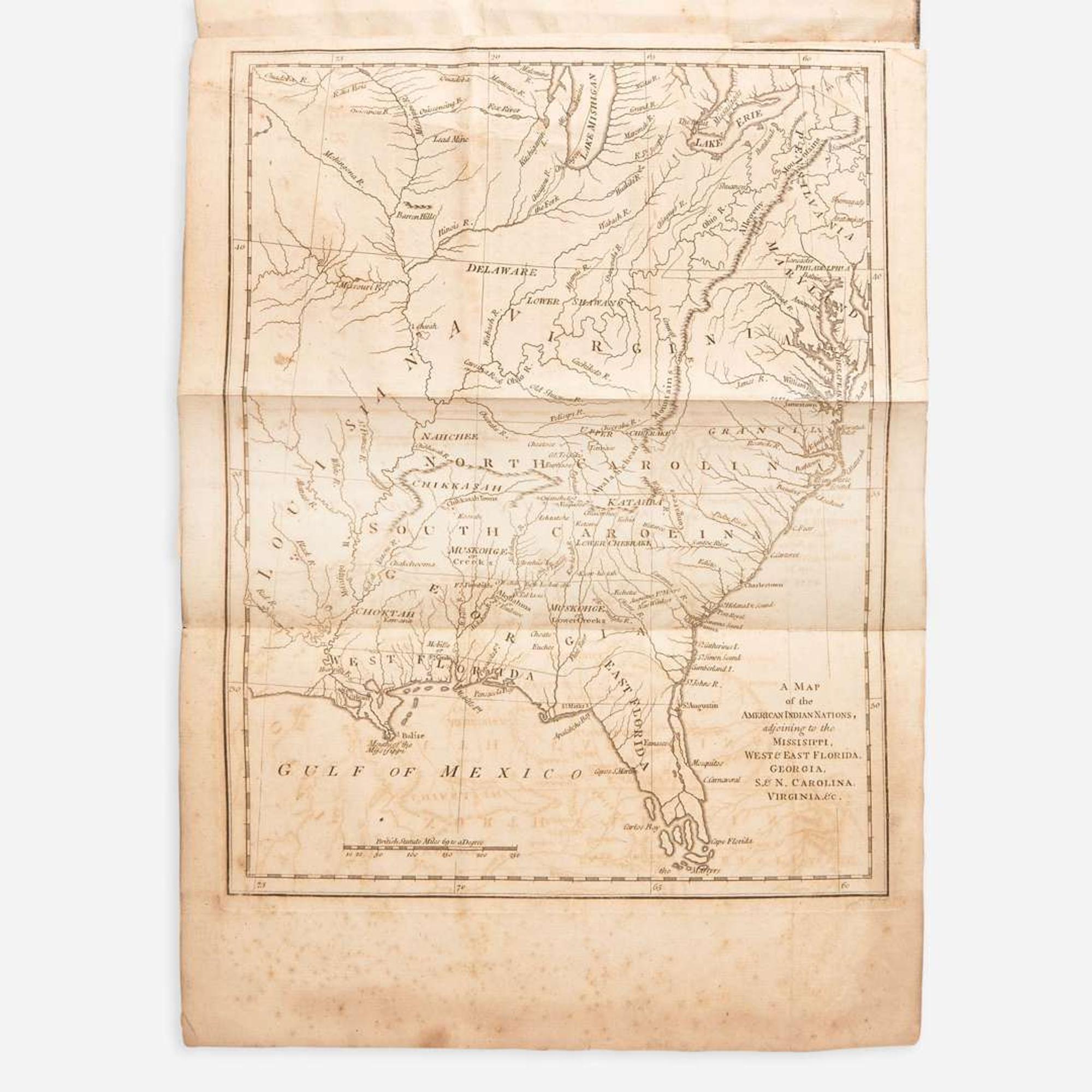 [Native Americana] Adair, James The History of the American Indians; Particularly Those Nations adjoining to the Missisippi, East and West Florida, Georgia, South and North Carolina, and Virginia...