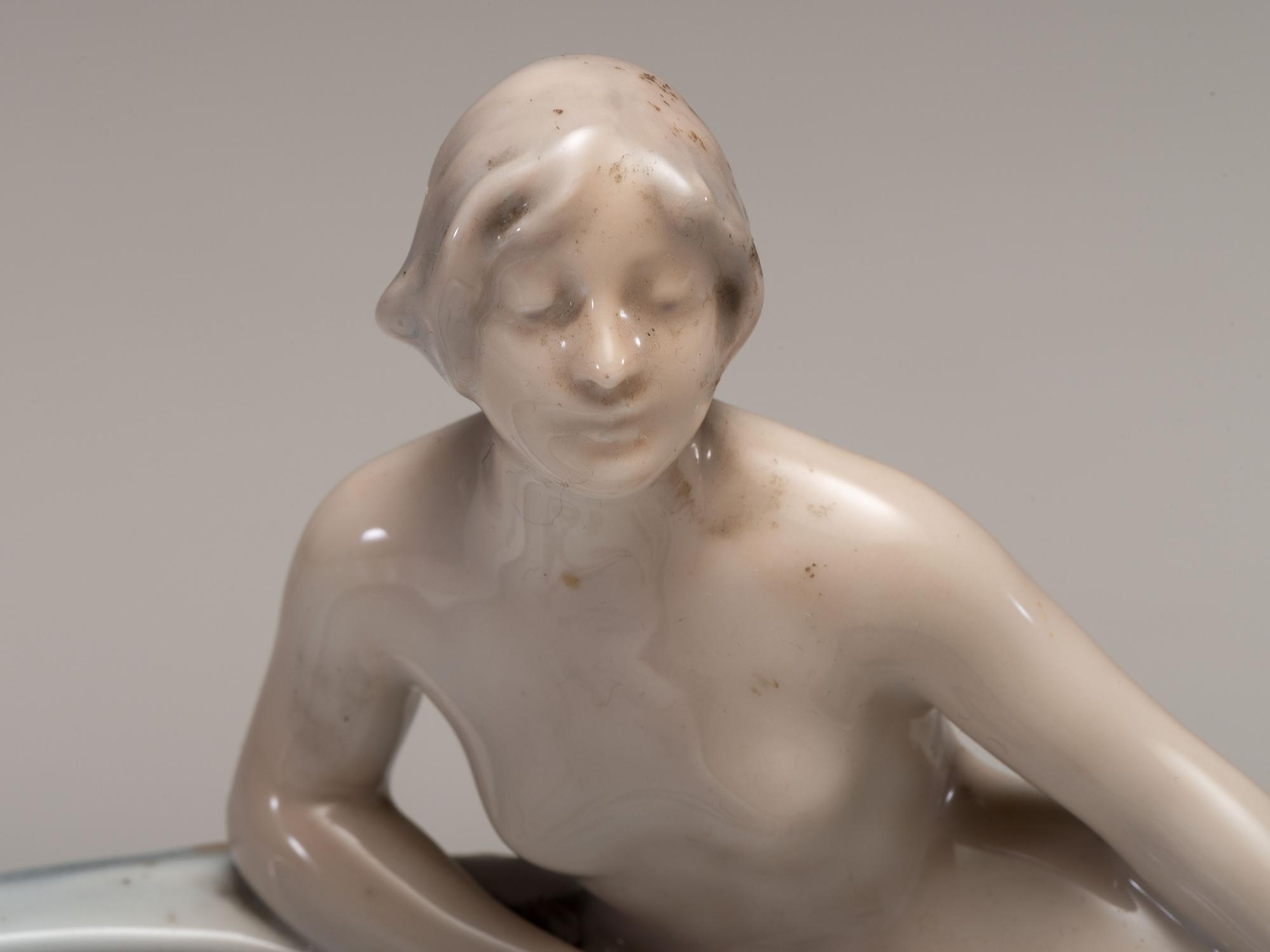 Mermaid Figural Bowl