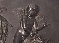 A Large Wedgwood Bert Bentley Black Basalt Plaque, UK, early 20th century