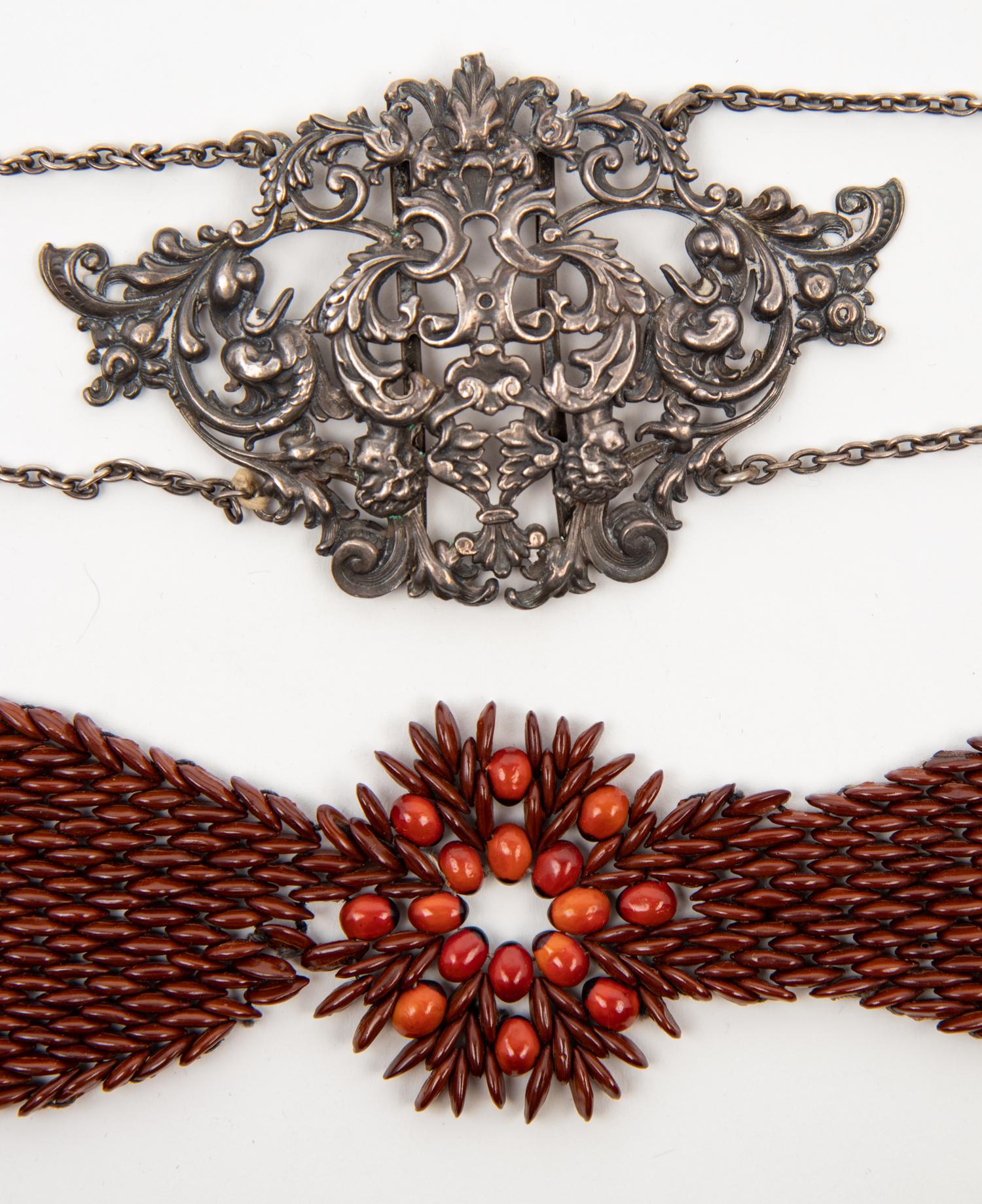 Collection of Belts and Gloves, 1850-1910