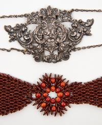 Collection of Belts and Gloves, 1850-1910