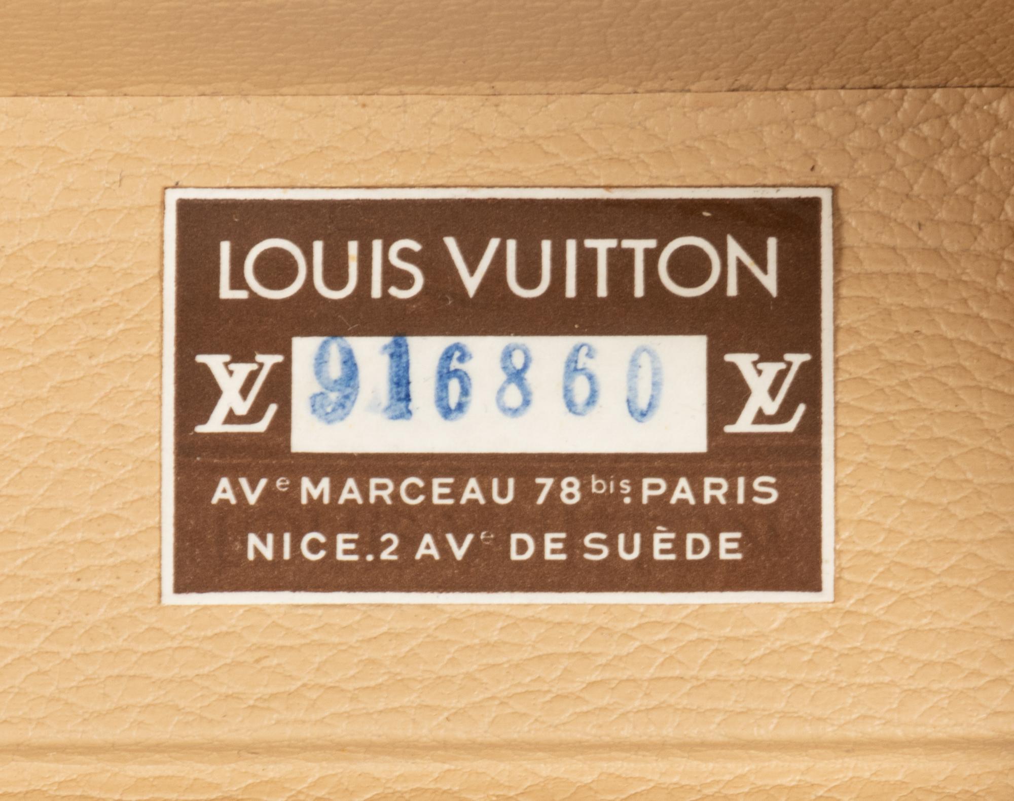 Louis Vuitton Alzer 70 Hard Side Suitcase in Monogram Canvas, Mid 20th Century