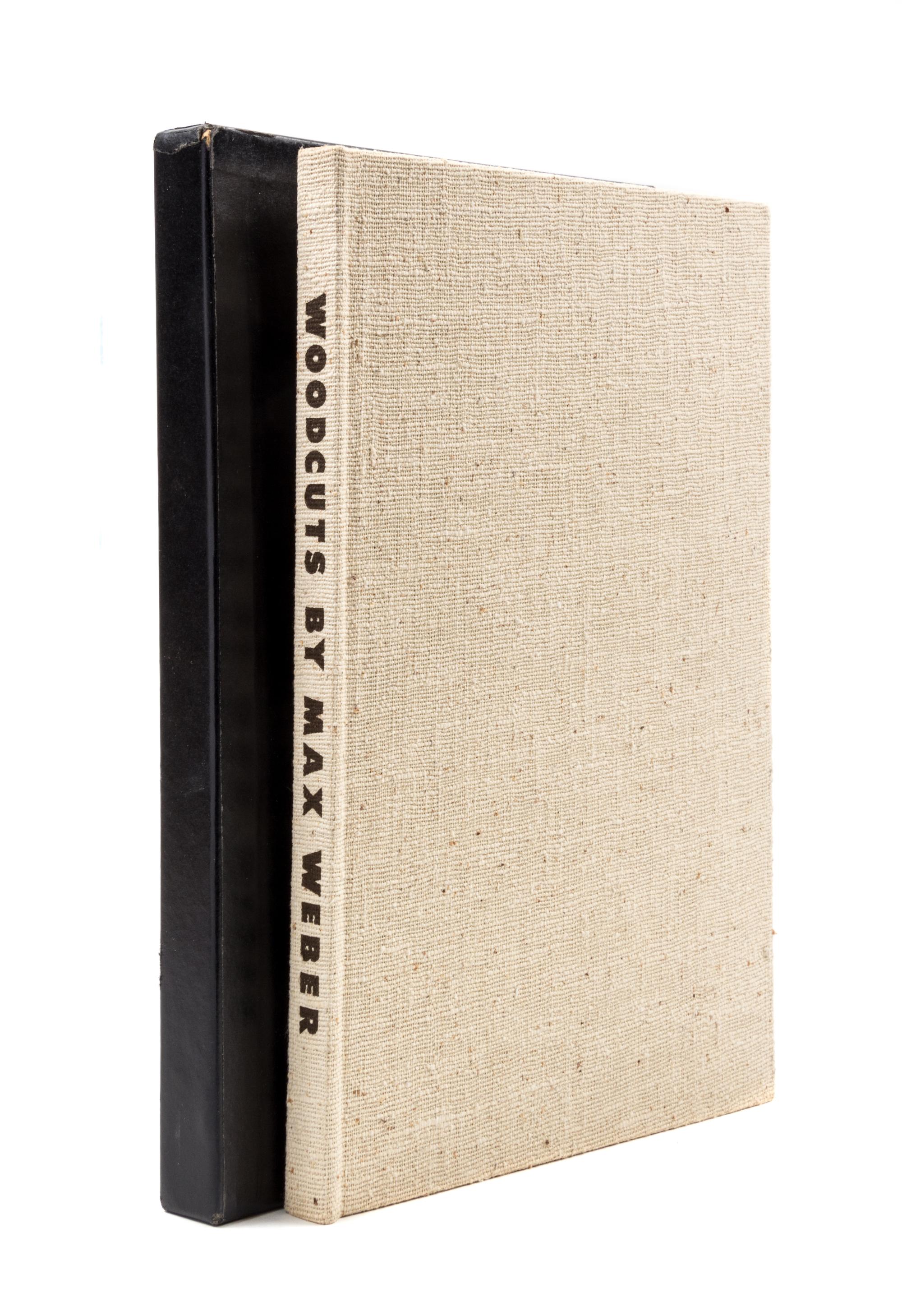 WEBER, MAX. Woodcuts and Linoleum Blocks. NY, 1956. Limited, signed.