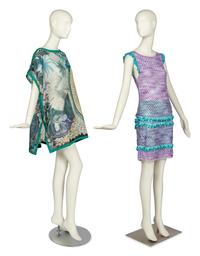 Hermès Beach Cover-up, Missoni Cover-up and Three Pucci Scarves