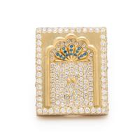 Attributed to Nada Ghazal, 'Door of Prosperity', Diamond and Yellow Gold Ring