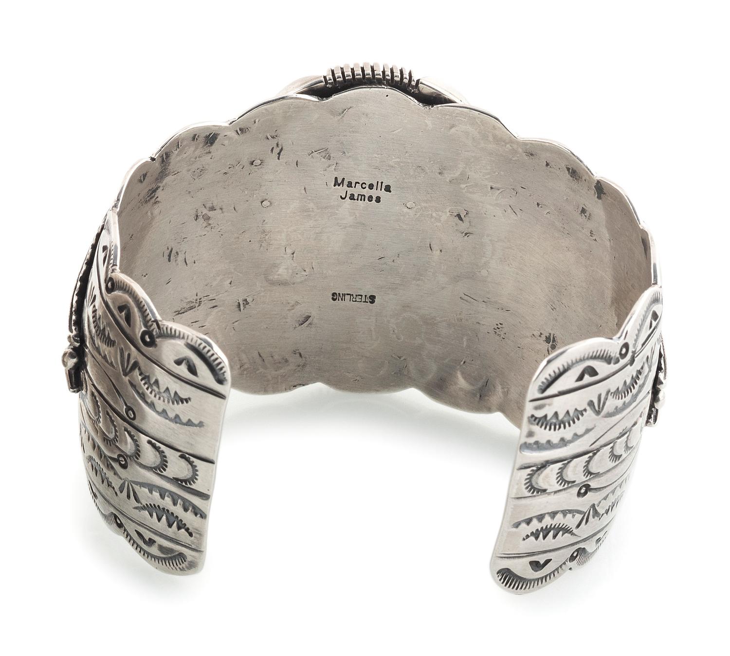 Sterling Silver and Turquoise Cuff Bracelet