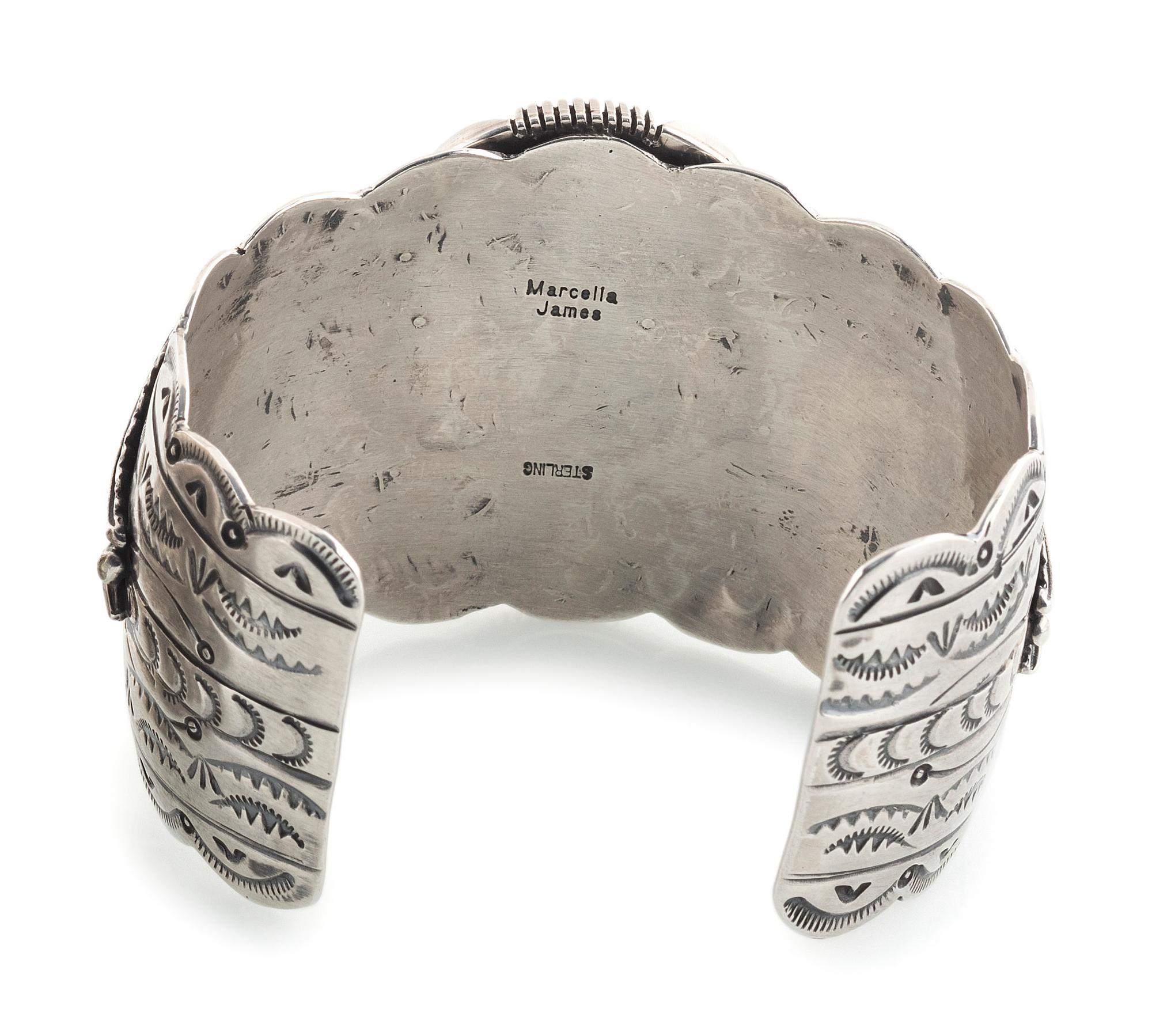 Sterling Silver and Turquoise Cuff Bracelet