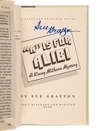 GRAFTON, Sue (1940-2017). The first three works from the Kinsey Millhone Alphabet Series. All FIRST EDITIONS. Comprising: