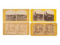[CIVIL WAR]. 12 early war views featuring the 5th New York Regiment, "Duryea's Zouaves."
