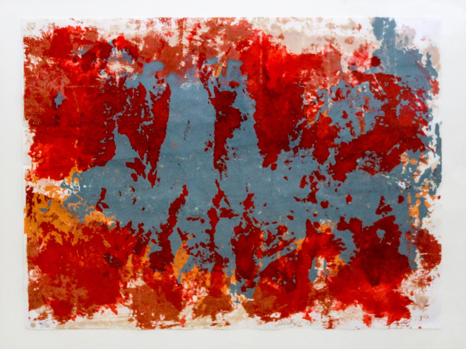 Toti Scialoja, (Italian, 1914-1998), Abstraction, 1958