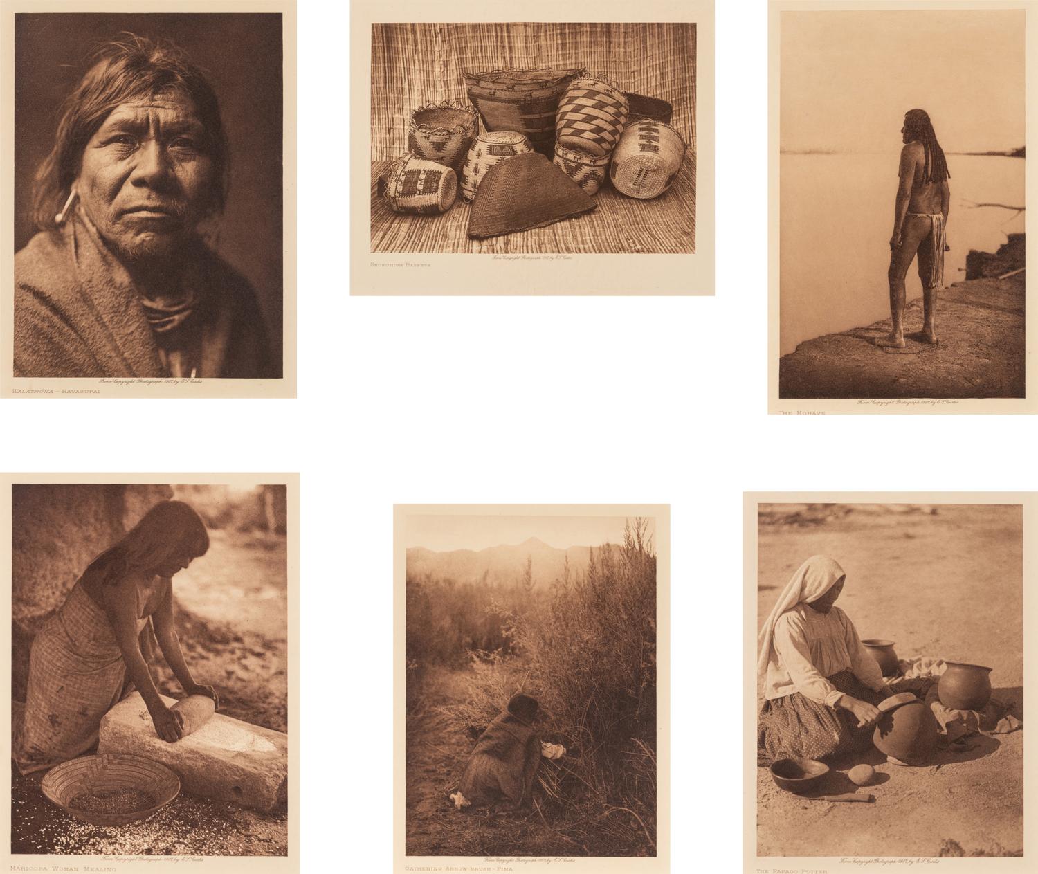 Edward S. Curtis (1868-1952) Selected Native American Studies, from "North American Indian," 1907-1916