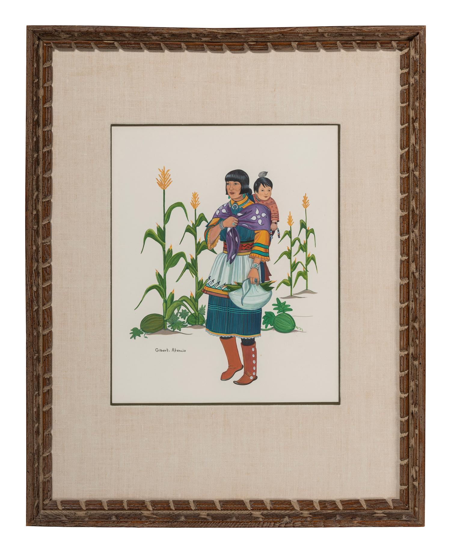 untitled, mother and child