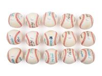 A Collection of 15 500 Home Run Club Member Single Signed Autograph Baseballs (JSA)