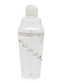 A Napier "Tells-You-How" Cocktail Shaker