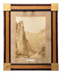 [WESTERN AMERICANA]. WATKINS, Carleton, photog. Down the Valley from Union Point, Yosemite Valley.