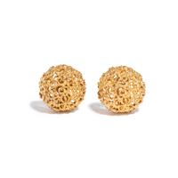 VAN CLEEF & ARPELS, YELLOW GOLD CLIP EARRINGS