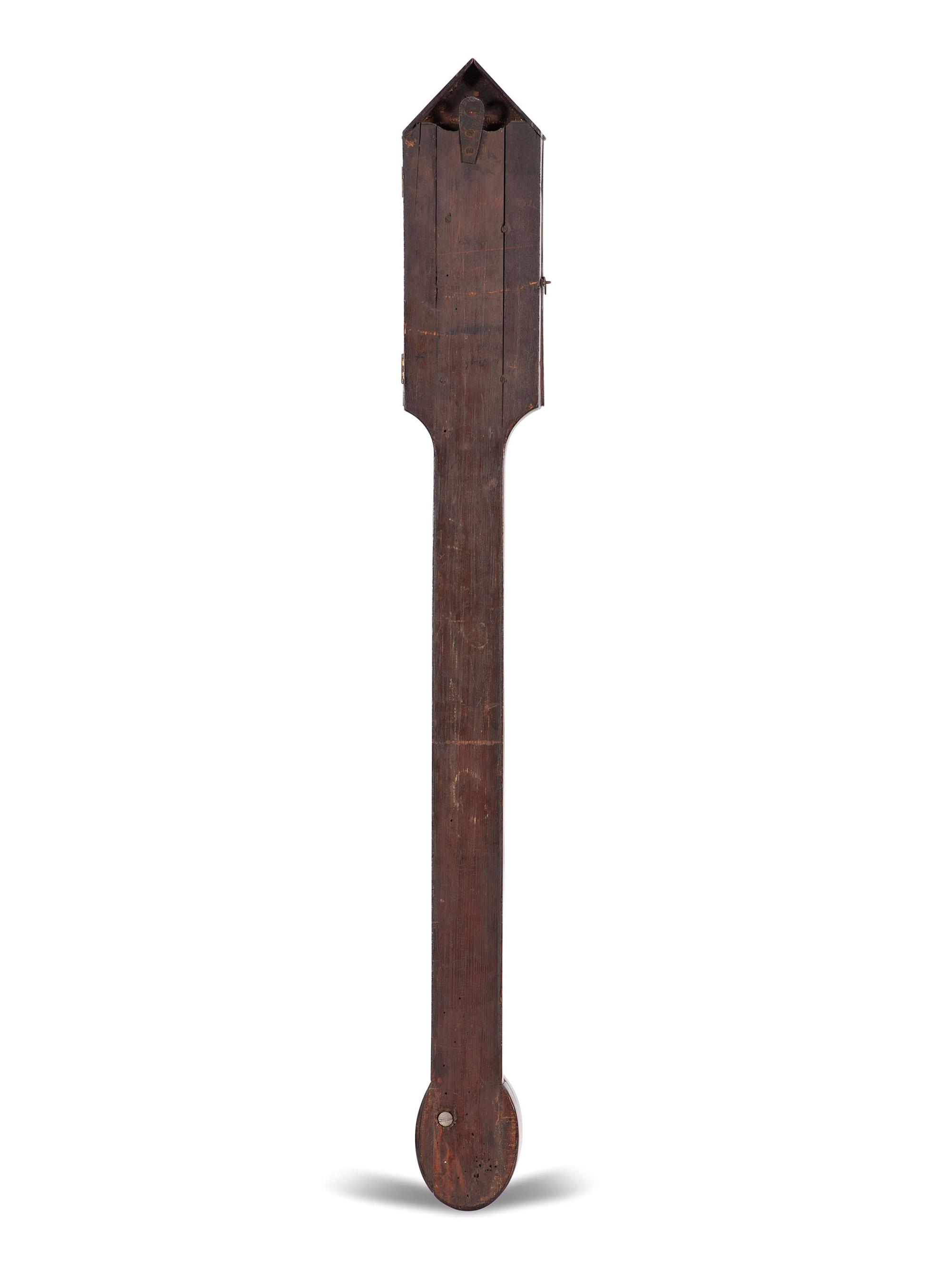 A George III Mahogany Stick Barometer