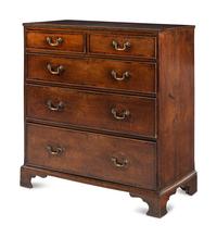 A George III Oak Chest of Drawers