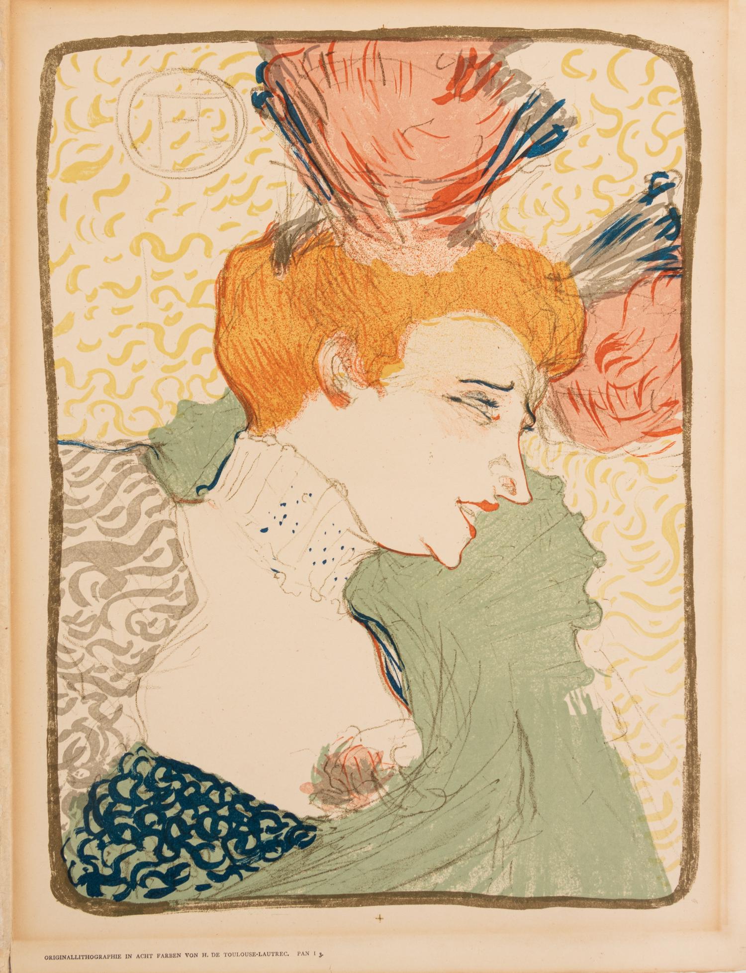 Mademoiselle Marcelle Lender, en buste