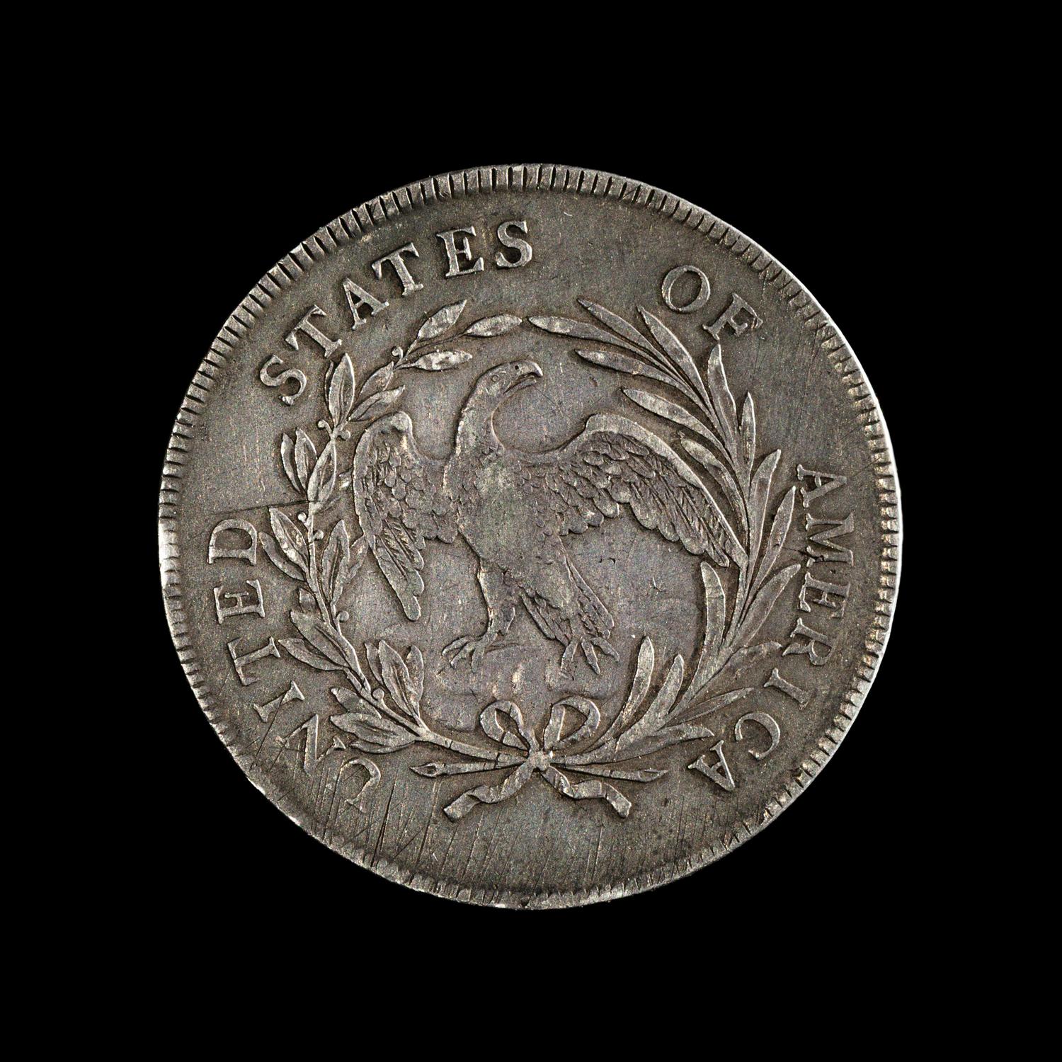 A United States 1795 Draped Bust: Type I $1 Coin