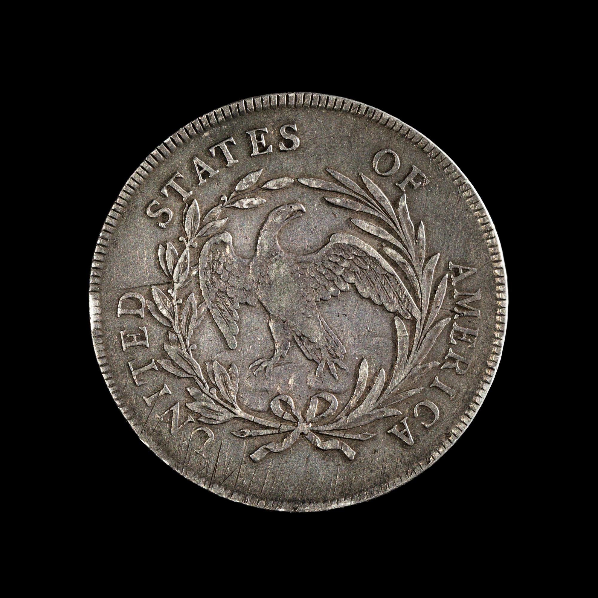 A United States 1795 Draped Bust: Type I $1 Coin