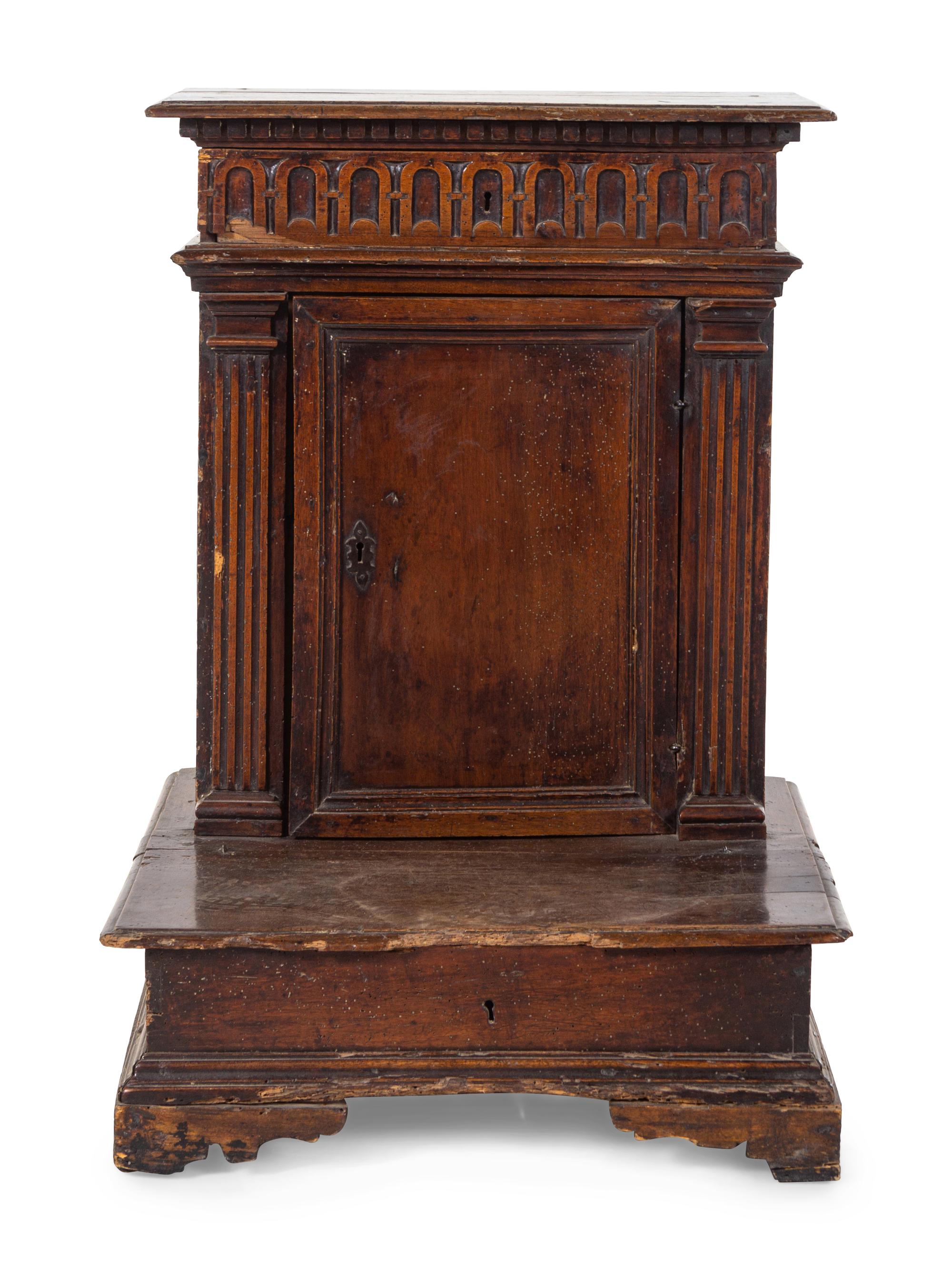 An Italian Walnut Prie-Dieu
