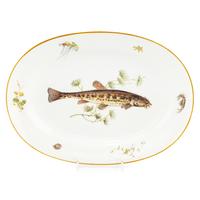 A Richard Ginori Porcelain Fish Service