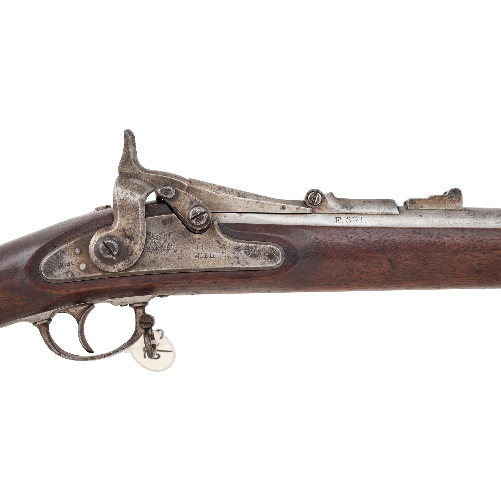 3rd Infantry Marked US Model 1866 "2nd Allin Conversion" Rifle