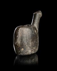 An Inca Stone Canopa (Llama)
