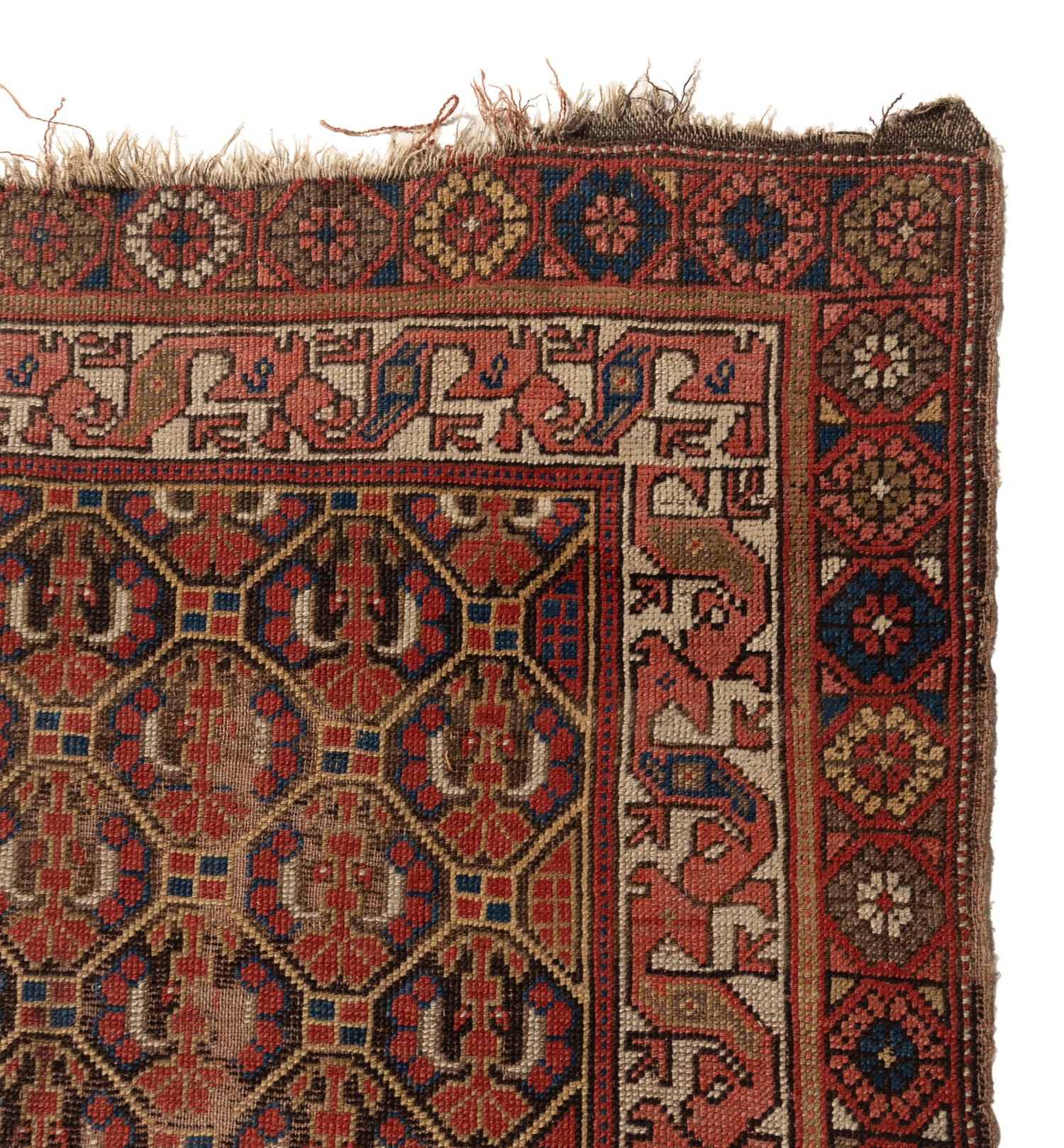 A Kuba Wool Rug