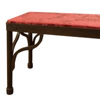A Wrought Iron Bench 64.5" W x 18.75" D x 20" H — Italy, Circa 1920