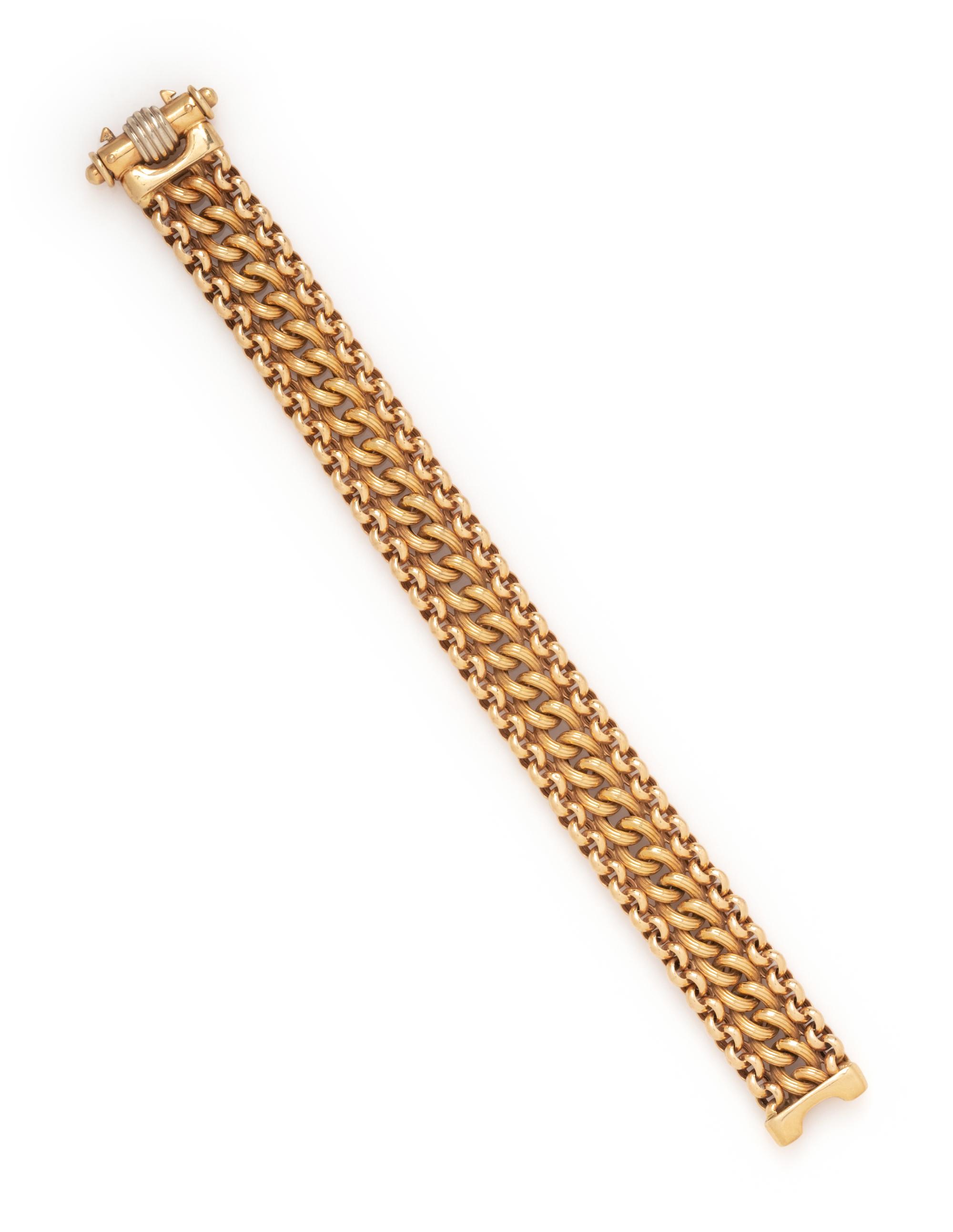 YELLOW GOLD BRACELET