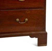 A George III Style Mahogany Chest of Drawers — 19th Century