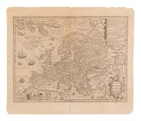 [MAP]. HONDIUS, Jodocus (1563-1612). Nova Europae. Amsterdam, ca 1610 or after.
