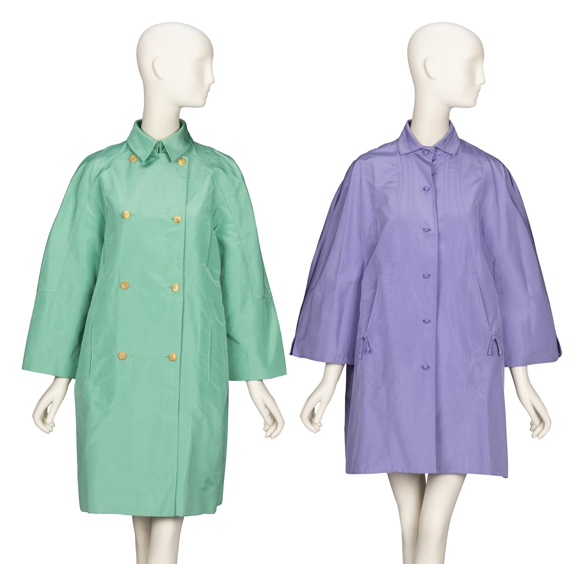 Ralph Rucci, Two Silk Coats