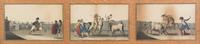 A Suite of Color Engravings Height 5 1/4 x width 8 3/4 inches. — 19th century