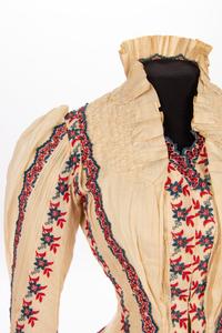 Two Cotton Day Dresses, 1870-80s