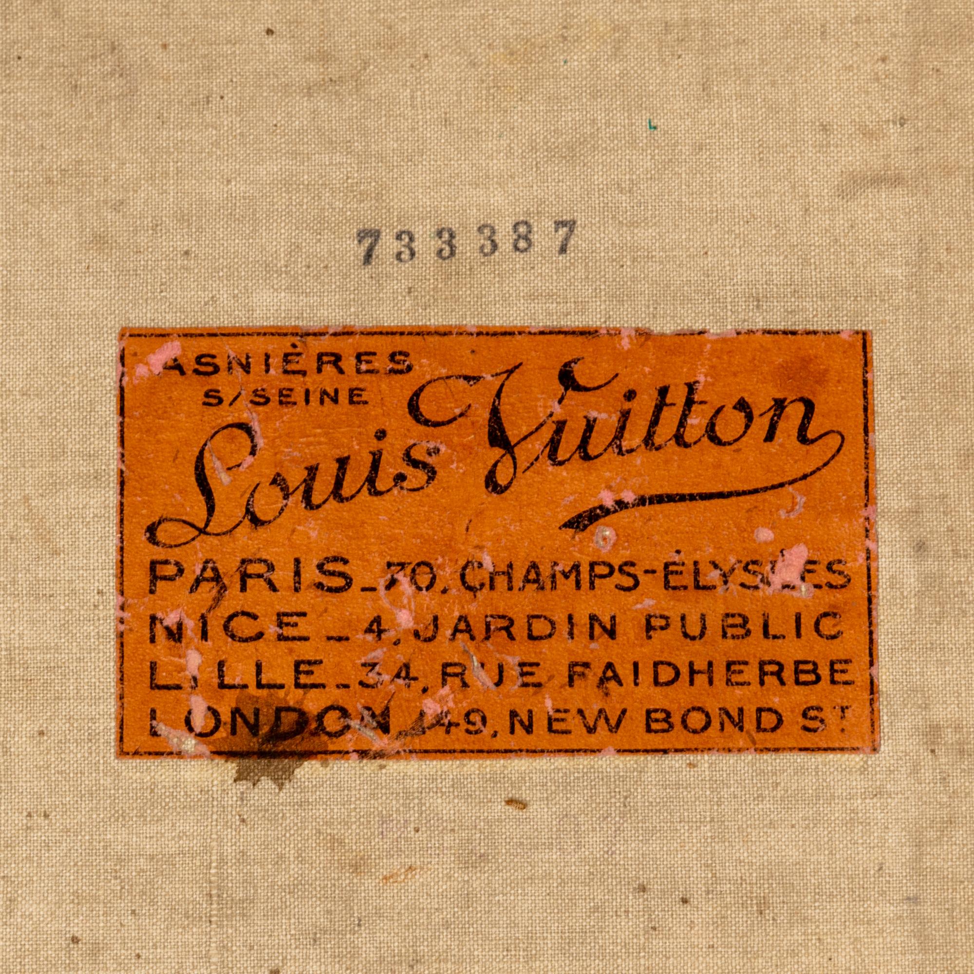 Louis Vuitton 110cm Wardrobe Trunk, Late 19th Century