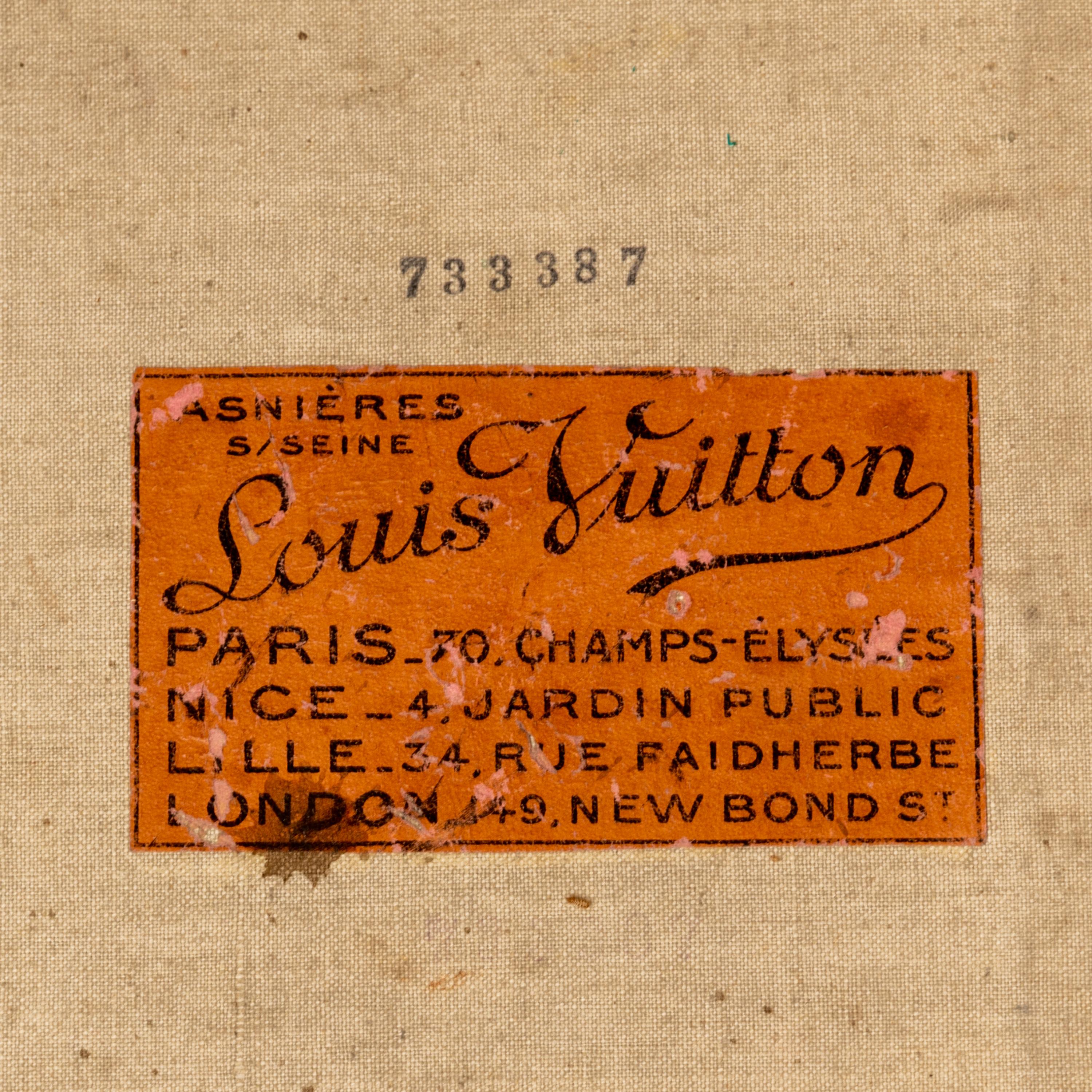 Louis Vuitton 110cm Wardrobe Trunk, Late 19th Century