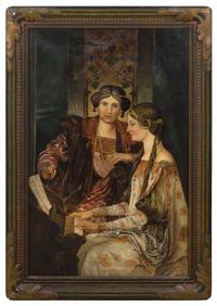 Artist Unknown, (Continental, Late 19th Century), Music Lesson