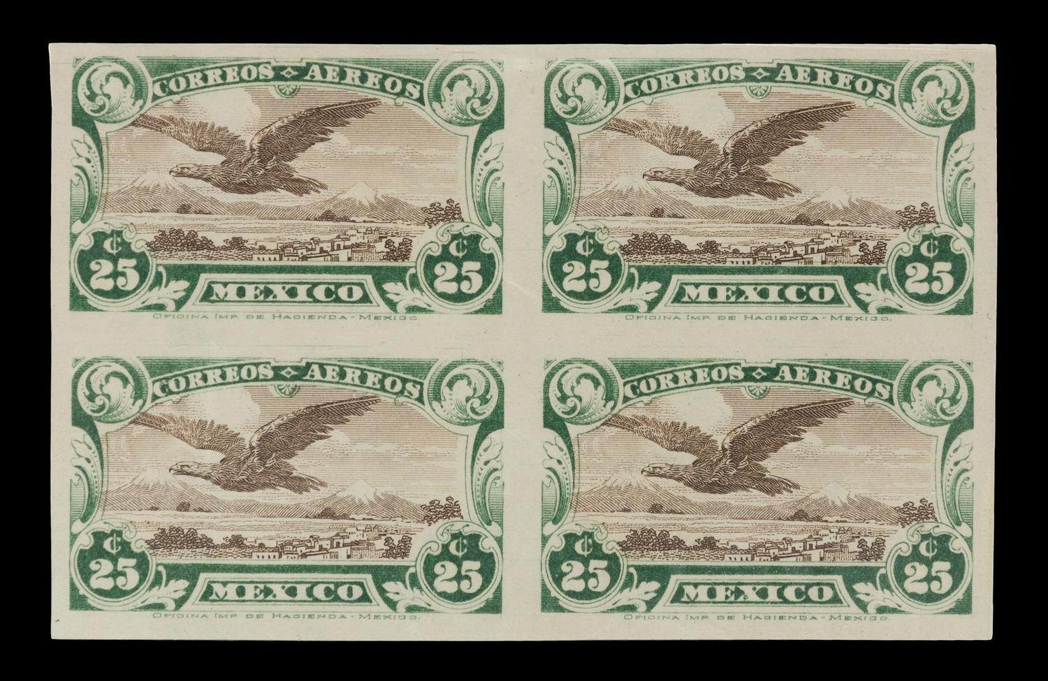 A Collection of Mexico Air Post Stamps