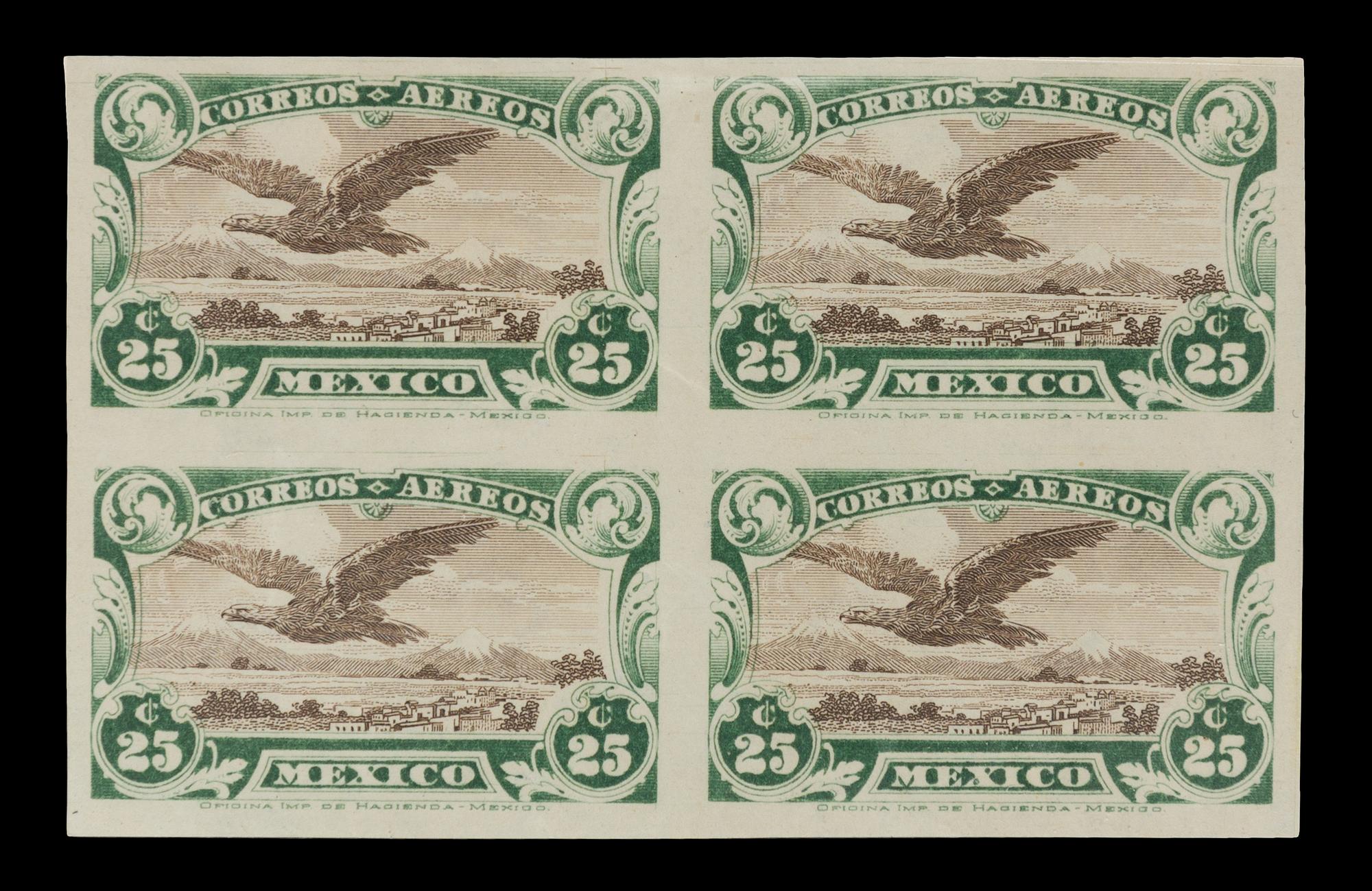 A Collection of Mexico Air Post Stamps