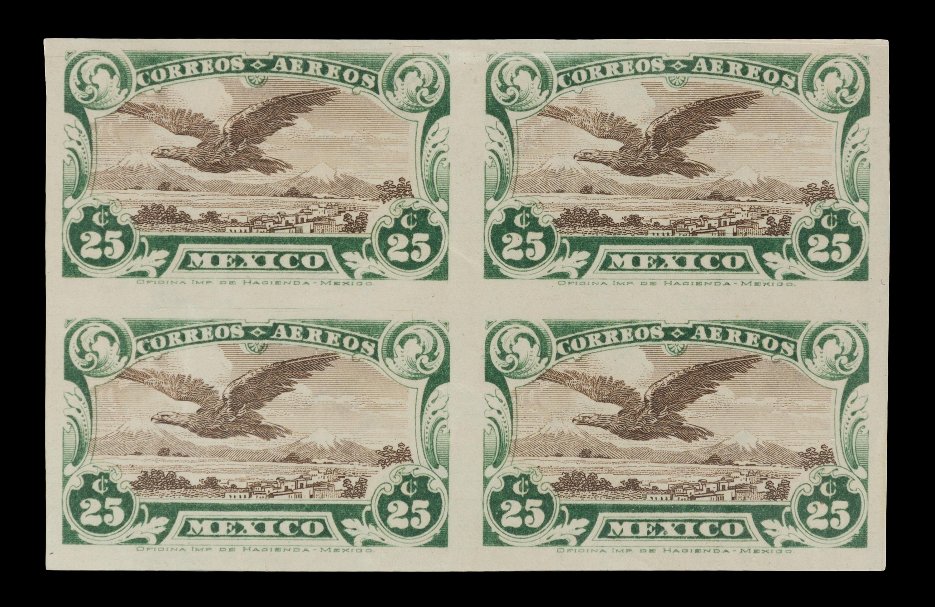 A Collection of Mexico Air Post Stamps
