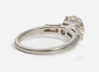A Platinum and Diamond Ring, 1.94 Carat Round Brilliant-Cut Diamond, GIA Certified