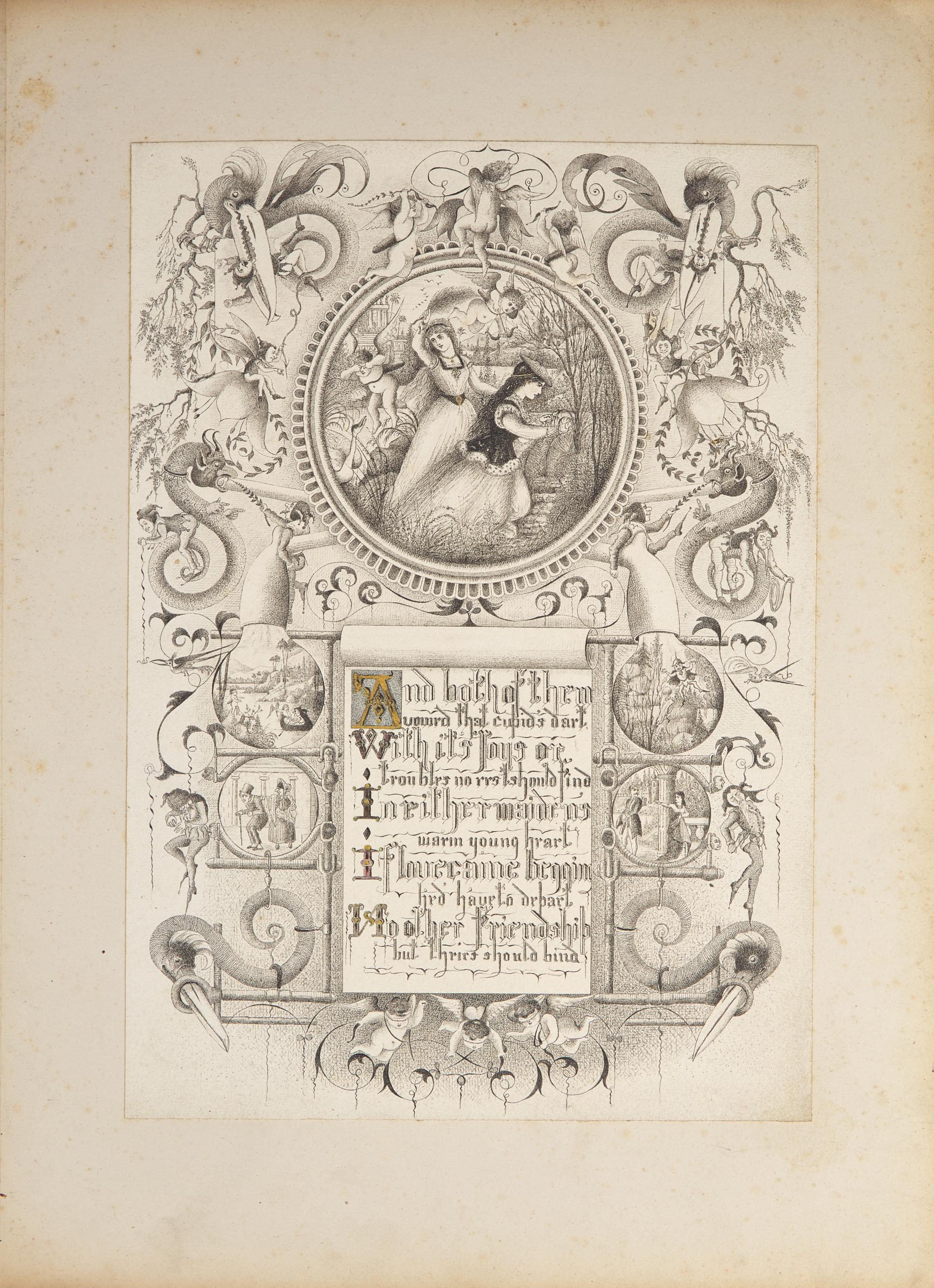 [Children's & Illustrated] The Two Maidens of Merry England Who Did Most Foolish Make a Vow Which They Did Most Wisely Choose to Break They Take With Love a Part and Play on the Strings of a Tender Heart