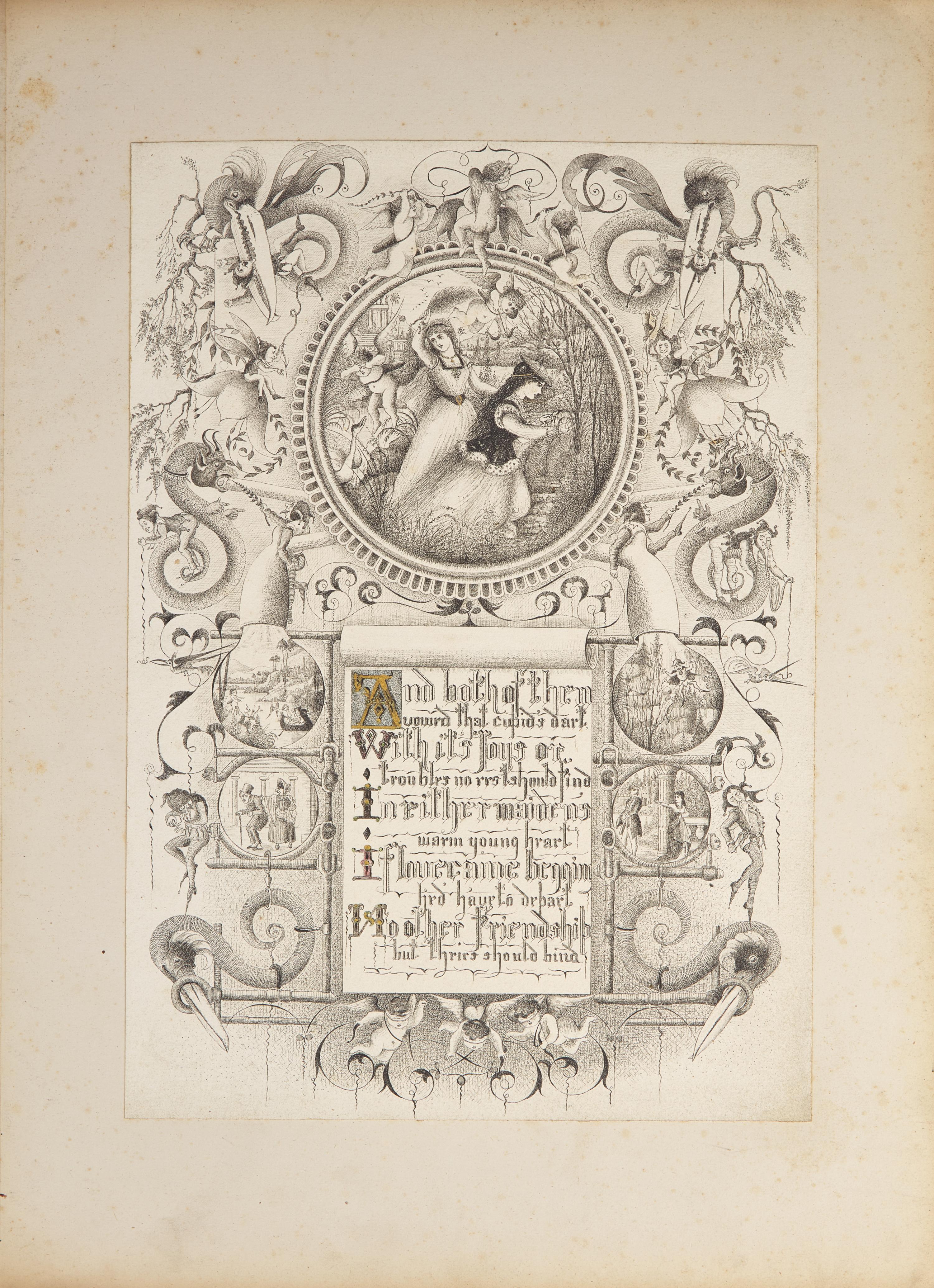 [Children's & Illustrated] The Two Maidens of Merry England Who Did Most Foolish Make a Vow Which They Did Most Wisely Choose to Break They Take With Love a Part and Play on the Strings of a Tender Heart