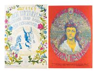 [MUSIC] -- [POSTERS]. DOTTIE, KAGAN, Paul, WAINWRIGHT, Jerry, and SAN ANDREAS FAULT, artists. A group of 7 Family Dog posters from 1968, comprising: