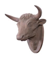 A Model of a Mounted Bulls Head Height 24 inches. — 20TH CENTURY