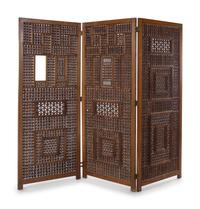 An Ottoman Three-Panel Floor Screen