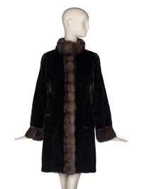 Gorski Mink Jacket with Sable Trim
